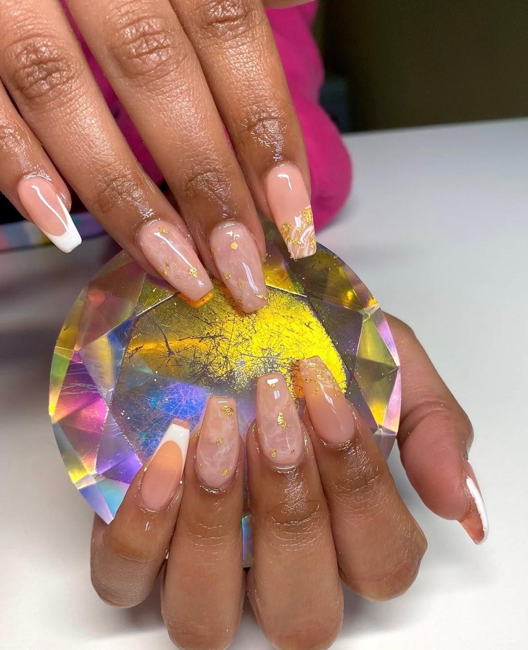 Gel Overlay Hands